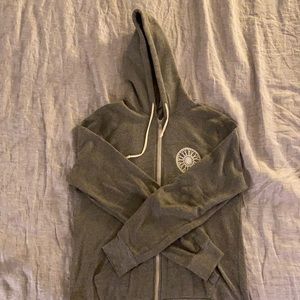Large Gray Men’s SoulCycle Zip-up Hoodie